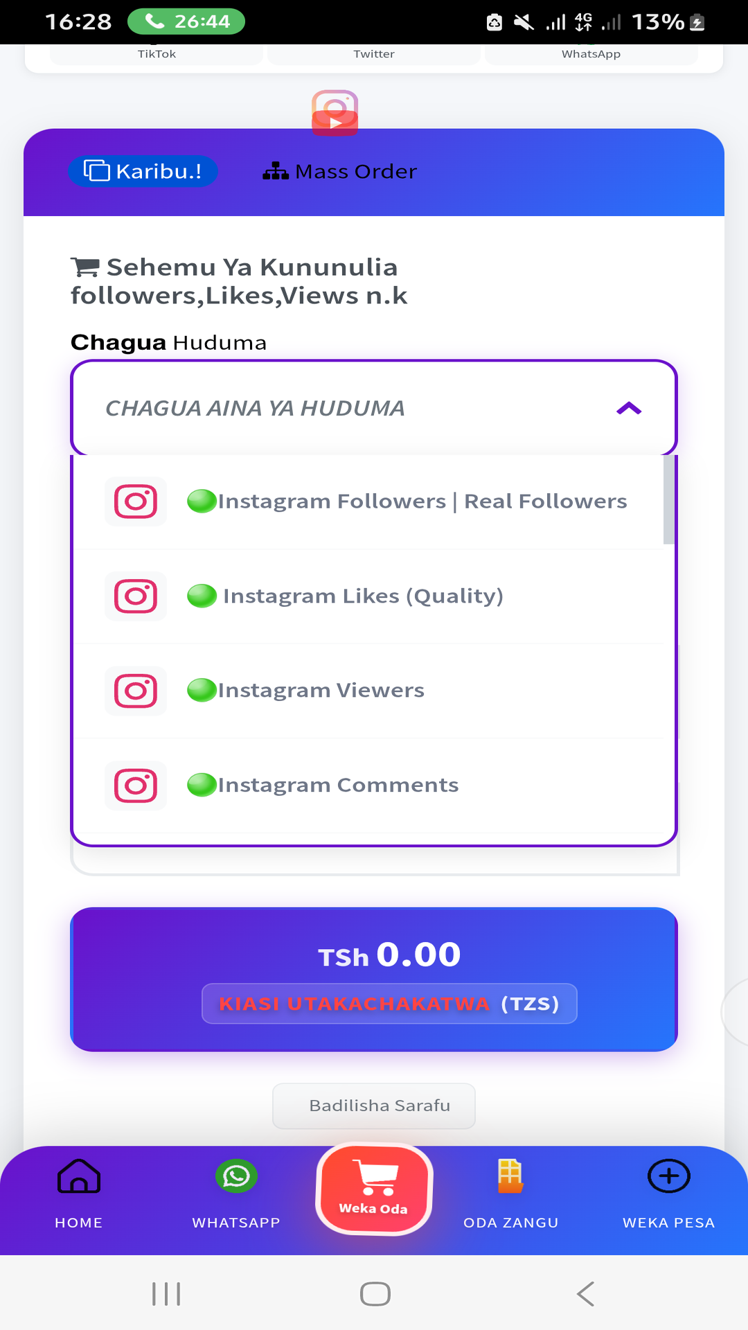 Screenshot 3 of Ongezafollowers App