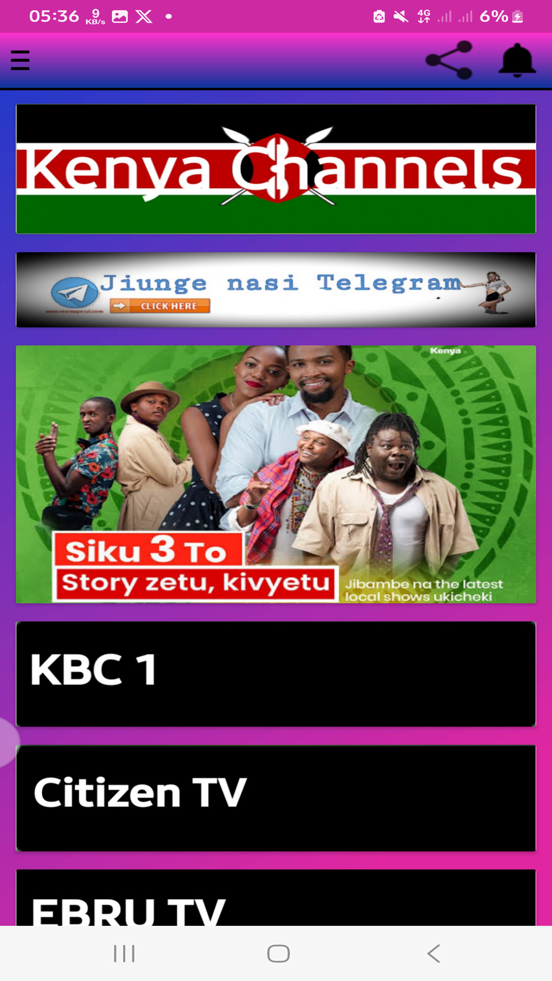 Screenshot 3 of Mpira Kenya TV